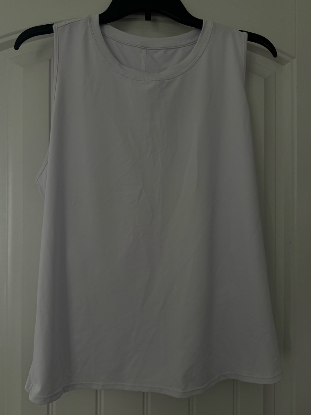 HALARA White Sleeveless Athletic Tank Top